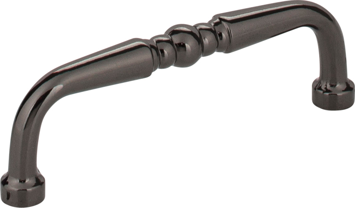 Elements Madison Handle in Black Nickel, 3"