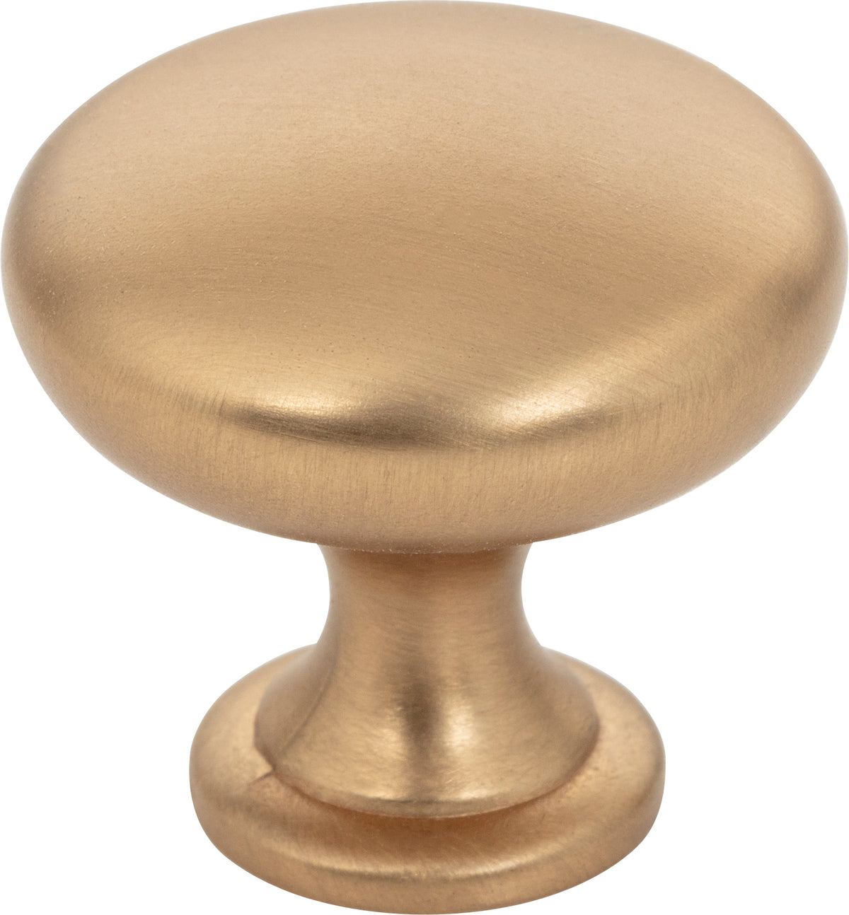 Elements Madison Handle in Satin Bronze, Knob