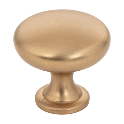 Elements Madison Handle in Satin Bronze, Knob