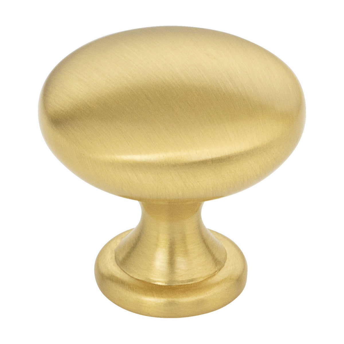 Elements Madison Handle in Brushed Gold, Knob