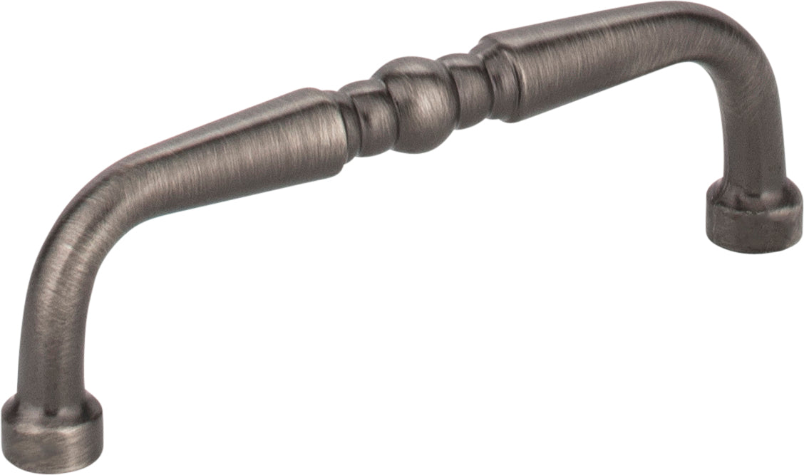 Elements Madison Handle in Brushed Pewter, 3"