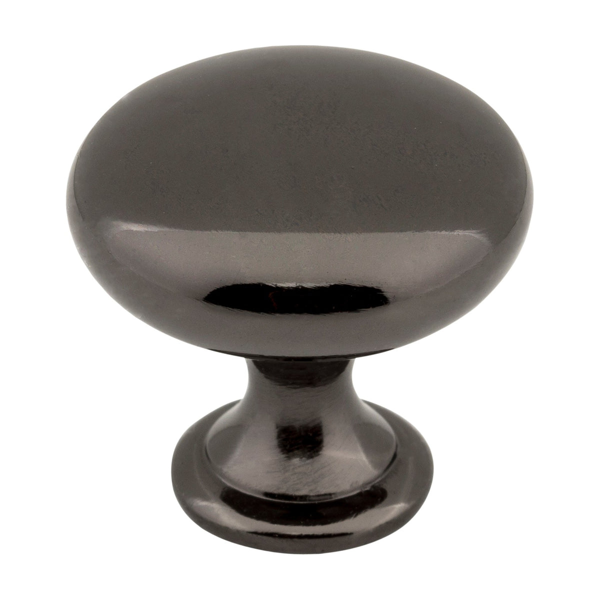 Elements Madison Handle in Black Nickel, Knob
