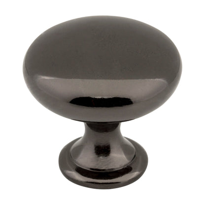 Elements Madison Handle in Black Nickel, Knob
