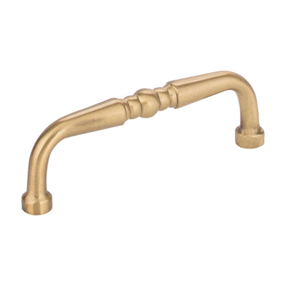 Elements Madison Handle in Satin Brass, 3"