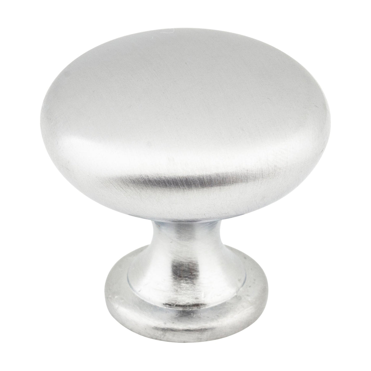 Elements Madison Handle in Brushed Chrome, Knob