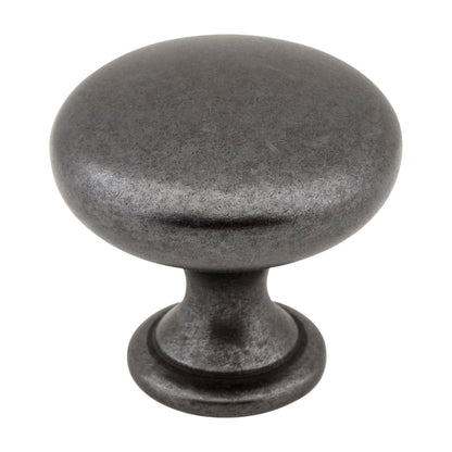 Elements Madison Handle in Gun Metal, Knob