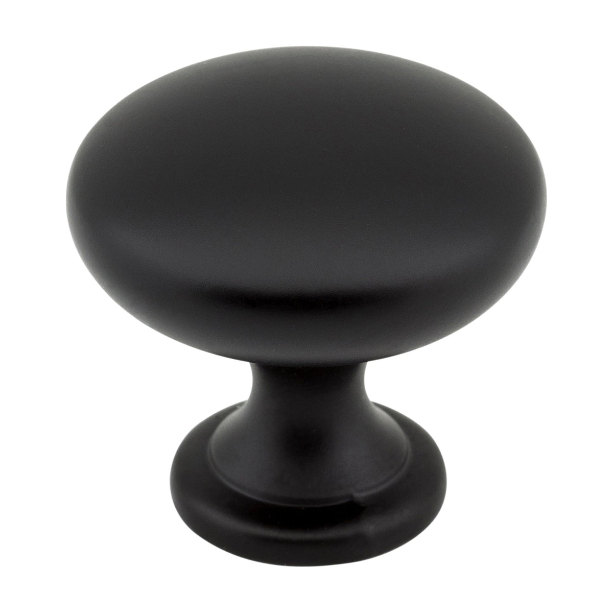 Elements Madison Handle in Matte Black, Knob