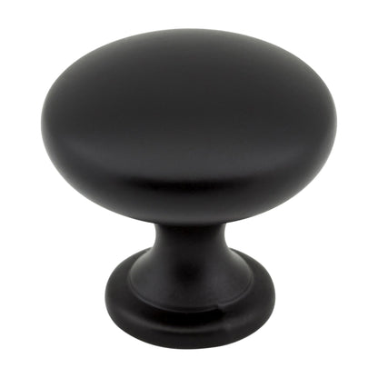 Elements Madison Handle in Matte Black, Knob
