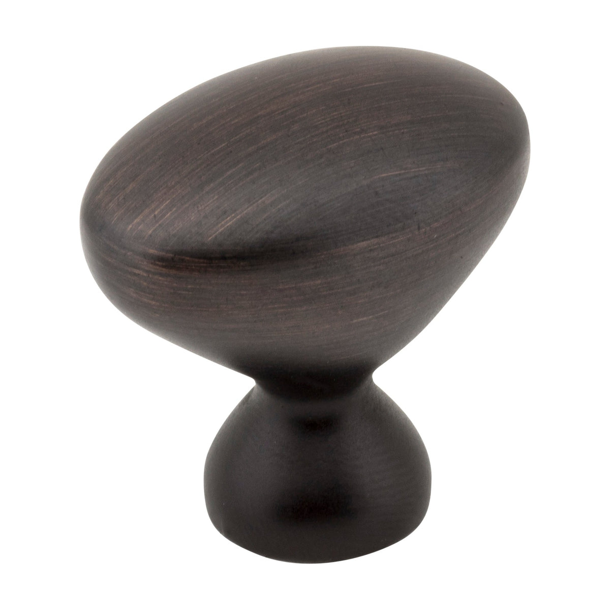 Elements Merryville Handle in Brushed Oil Rubbed Bronze, 1 1/4" Oval Knob