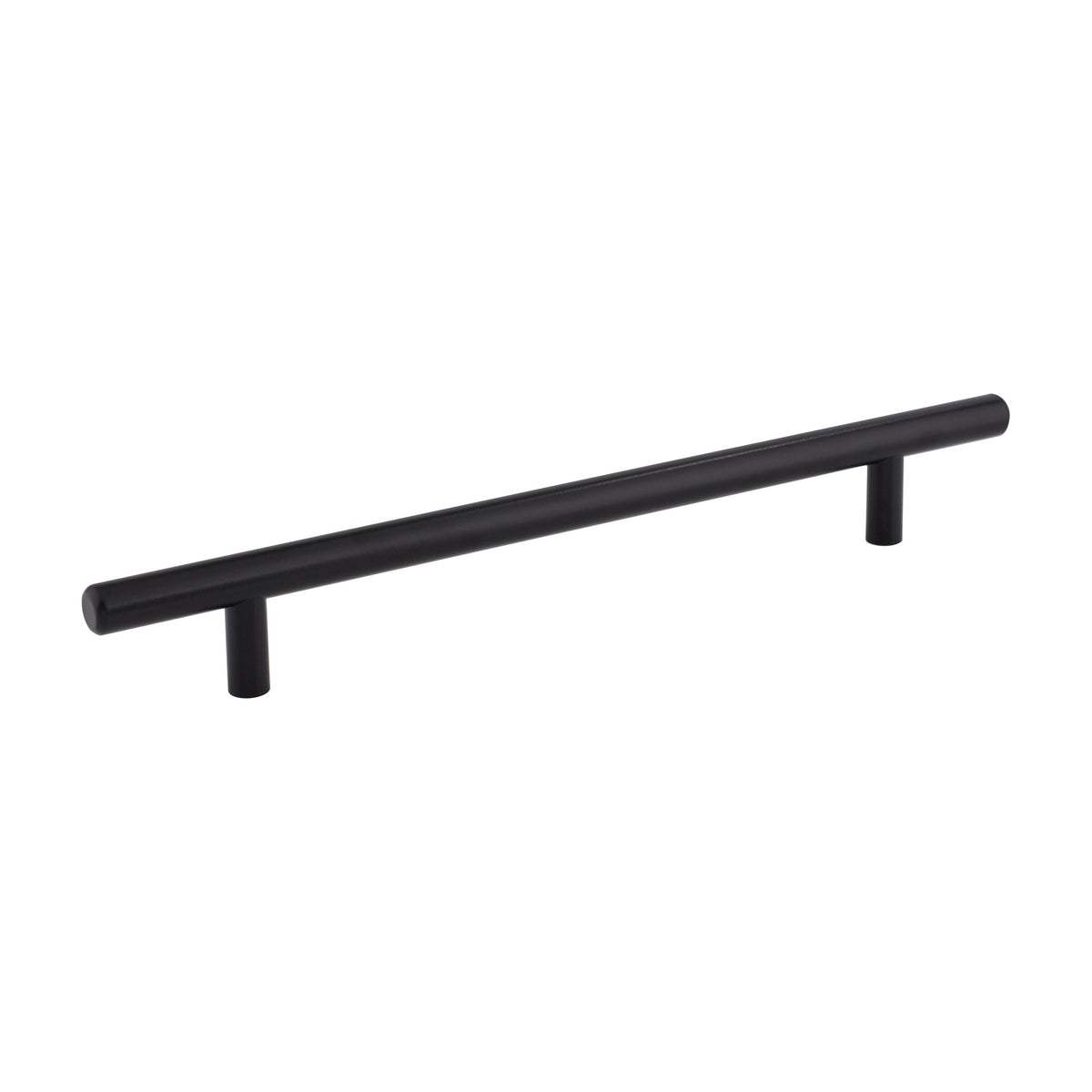 Elements Naples Stainless Steel Handle in Matte Black Stainless Steel, 7 1/2"