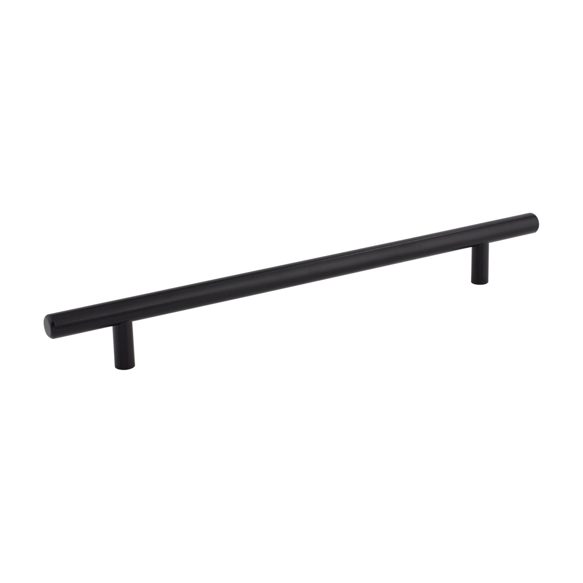 Elements Naples Stainless Steel Handle in Matte Black Stainless Steel, 8 13/16"