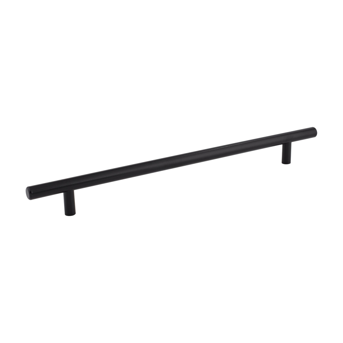 Elements Naples Stainless Steel Handle in Matte Black Stainless Steel, 10"