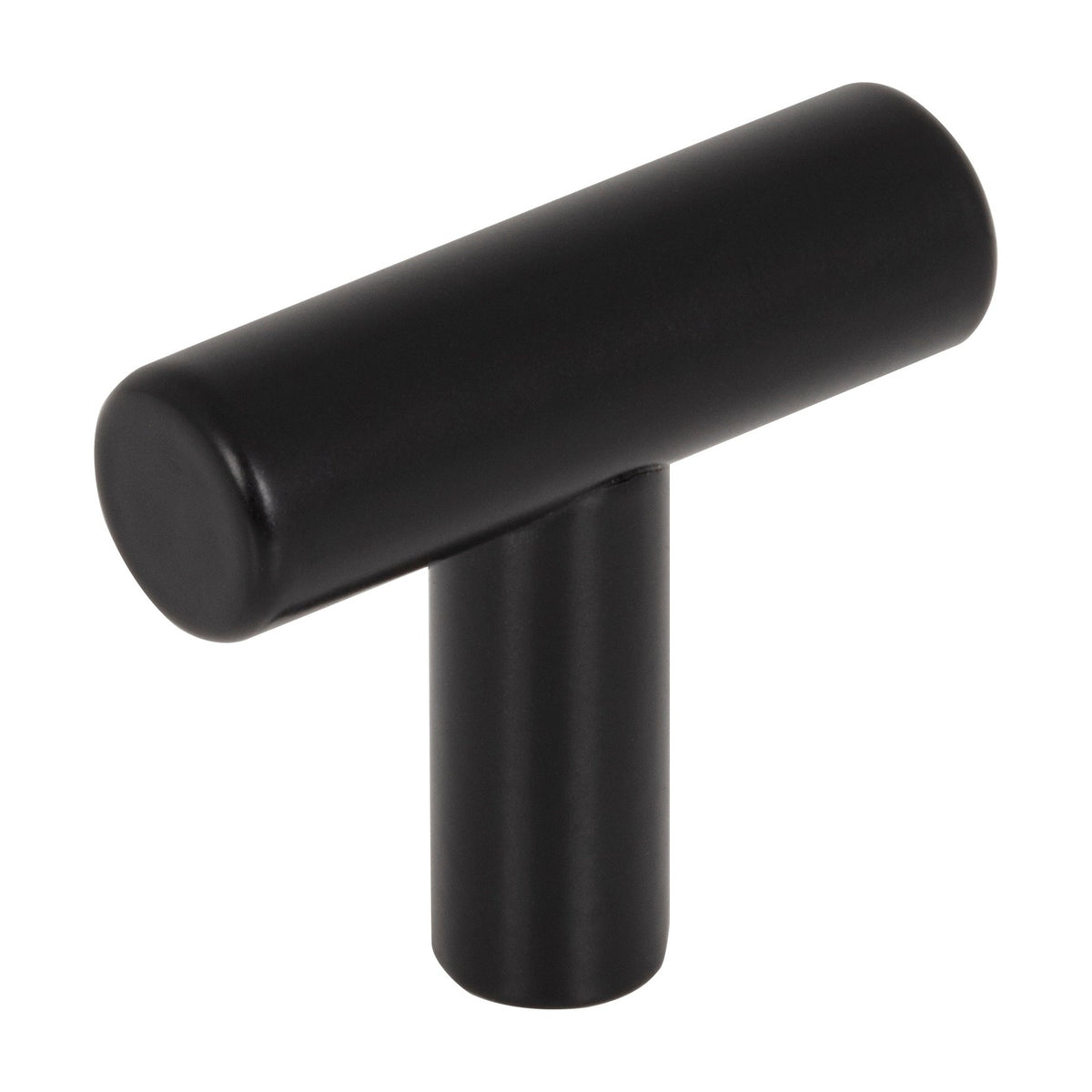 Elements Naples Stainless Steel Handle in Matte Black Stainless Steel, Knob