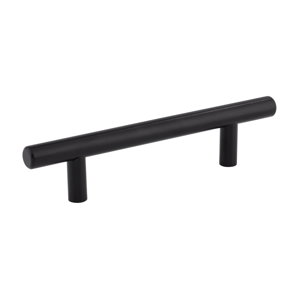 Elements Naples Stainless Steel Handle in Matte Black Stainless Steel, 3 3/4"