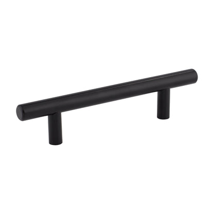 Elements Naples Stainless Steel Handle in Matte Black Stainless Steel, 3 3/4"