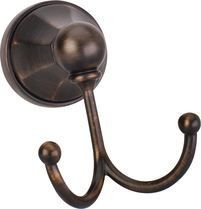 Elements Newbury Double Robe Hook in Brushed Oil Rubbed Bronze