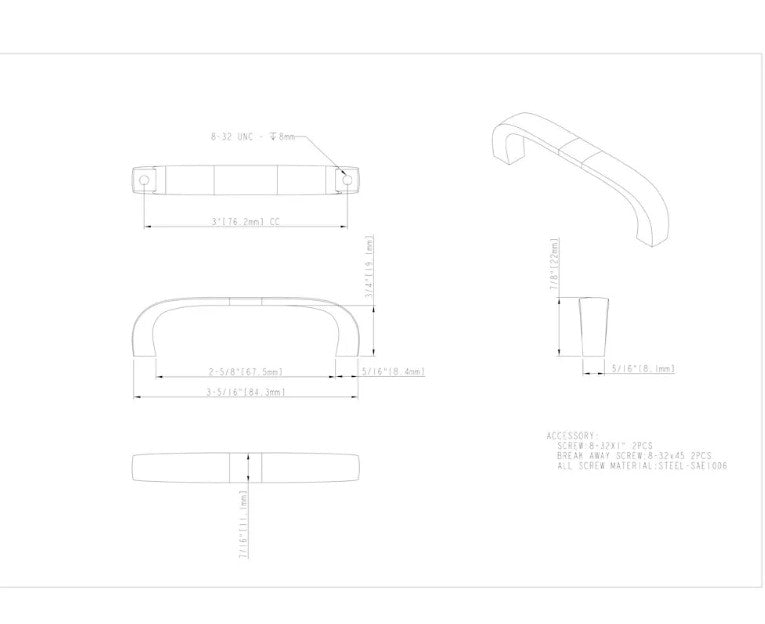 Elements Slade Handle
