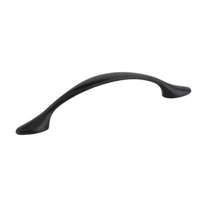 Elements Somerset Handle in Matte Black, 3 3/4" (OL 5")