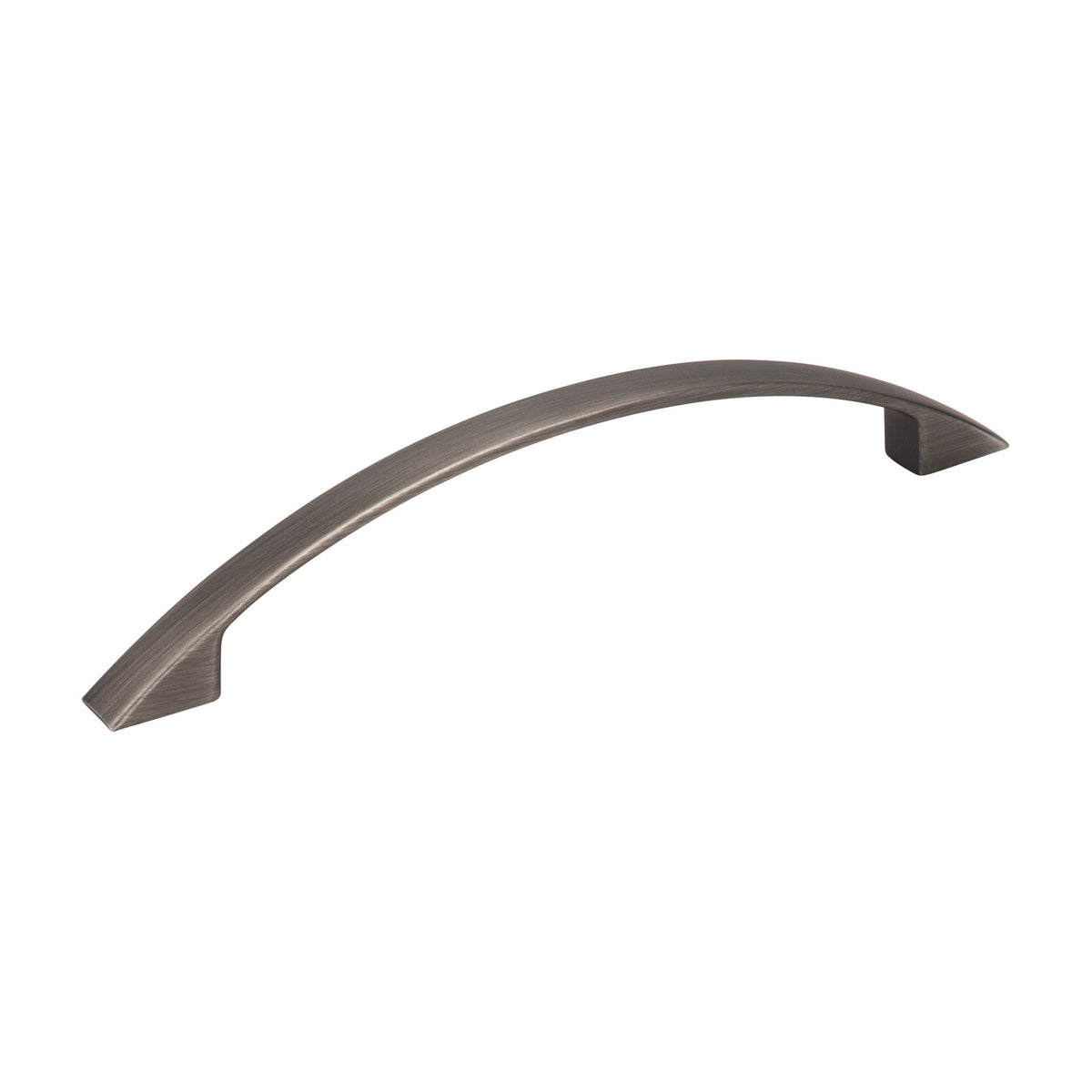 Elements Somerset Handle in Brushed Pewter, 5" (OL 6 1/8")