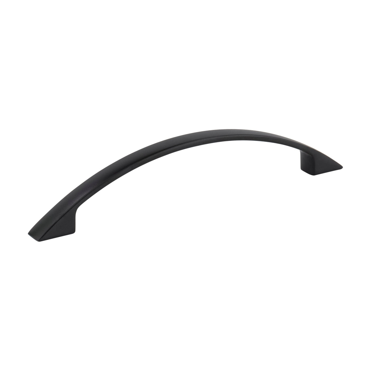 Elements Somerset Handle in Matte Black, 5" (OL 6 1/8")
