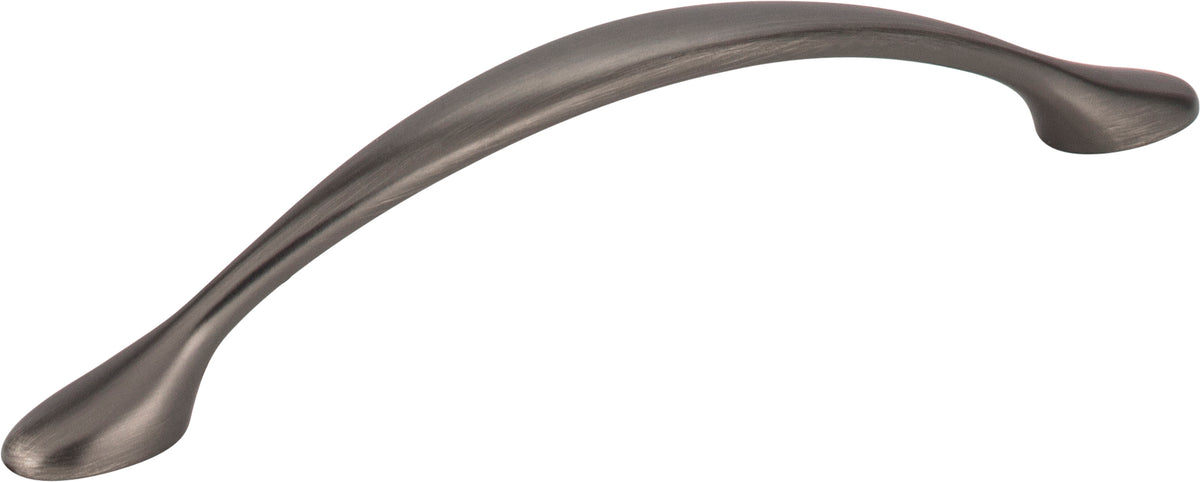 Elements Somerset Handle in Brushed Pewter, 5" (OL 6 5/16")