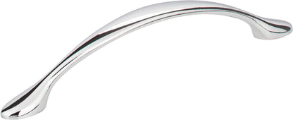 Elements Somerset Handle in Polished Chrome, 5" (OL 6 5/16")