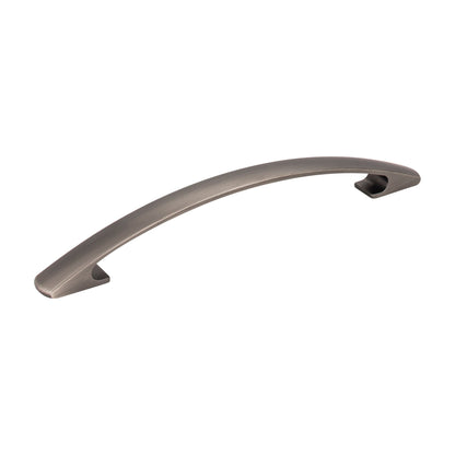 Elements Strickland Handle in Brushed Pewter, 6 1/4"
