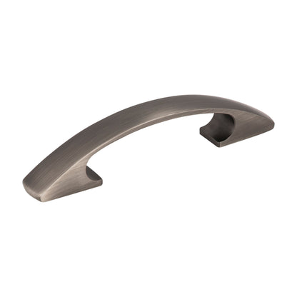 Elements Strickland Handle in Brushed Pewter, 3"