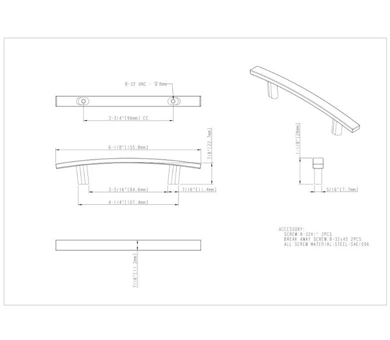 Elements Thatcher Handle