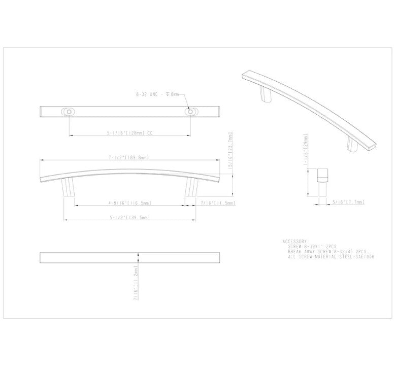 Elements Thatcher Handle