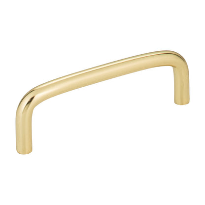 Elements Torino Handle in Polished Brass, 3 1/2"