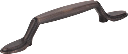 Elements Vienna Handle in Brushed Oil Rubbed Bronze, 3" (OL 5 1/16")