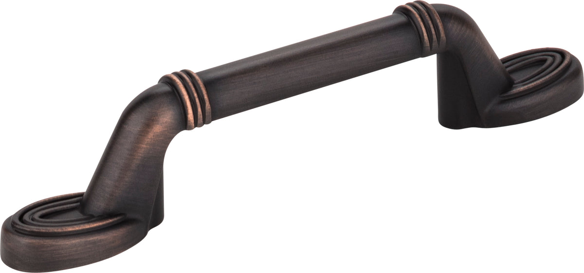 Elements Vienna Handle in Brushed Oil Rubbed Bronze, 3" (OL 5 1/2")