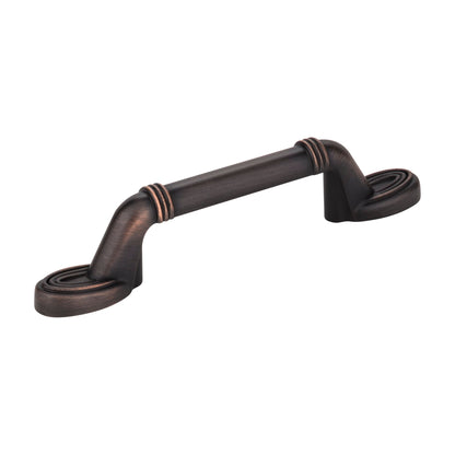 Elements Vienna Handle in Brushed Oil Rubbed Bronze, 3" (OL 5 1/2")