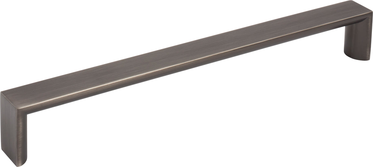 Elements Walker 1 Handle in Brushed Pewter, 12" Appliance Handle