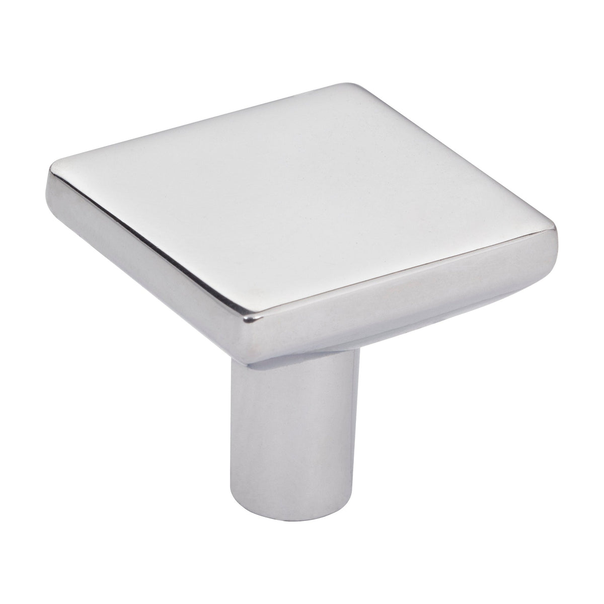 Elements Walker 1 Handle in Polished Chrome, 1 1/4" Square Knob