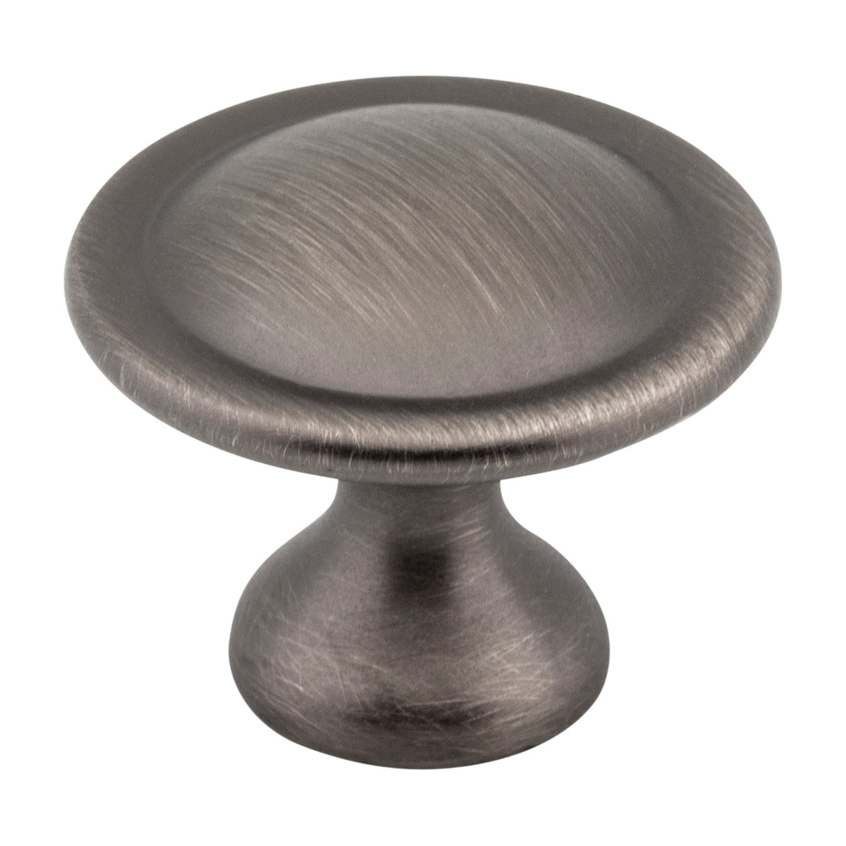 Elements Watervale Handle in Brushed Pewter, Knob