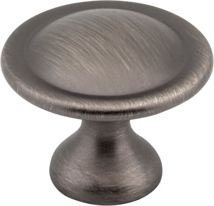 Elements Watervale Handle in Brushed Pewter, Knob