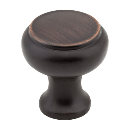 Elements Westbury Handle in Brushed Oil Rubbed Bronze, Knob