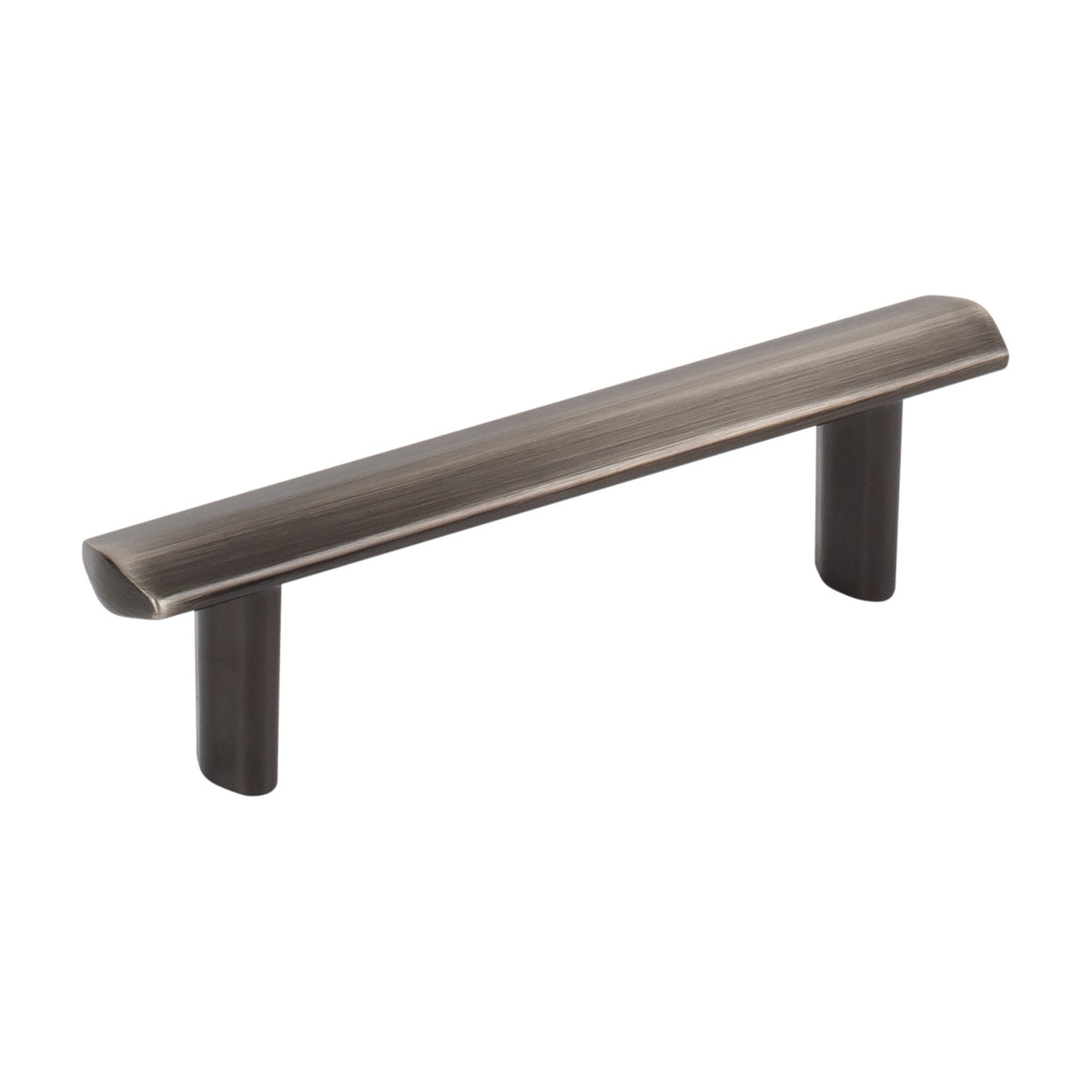 Elements William Handle in Brushed Pewter, 3"