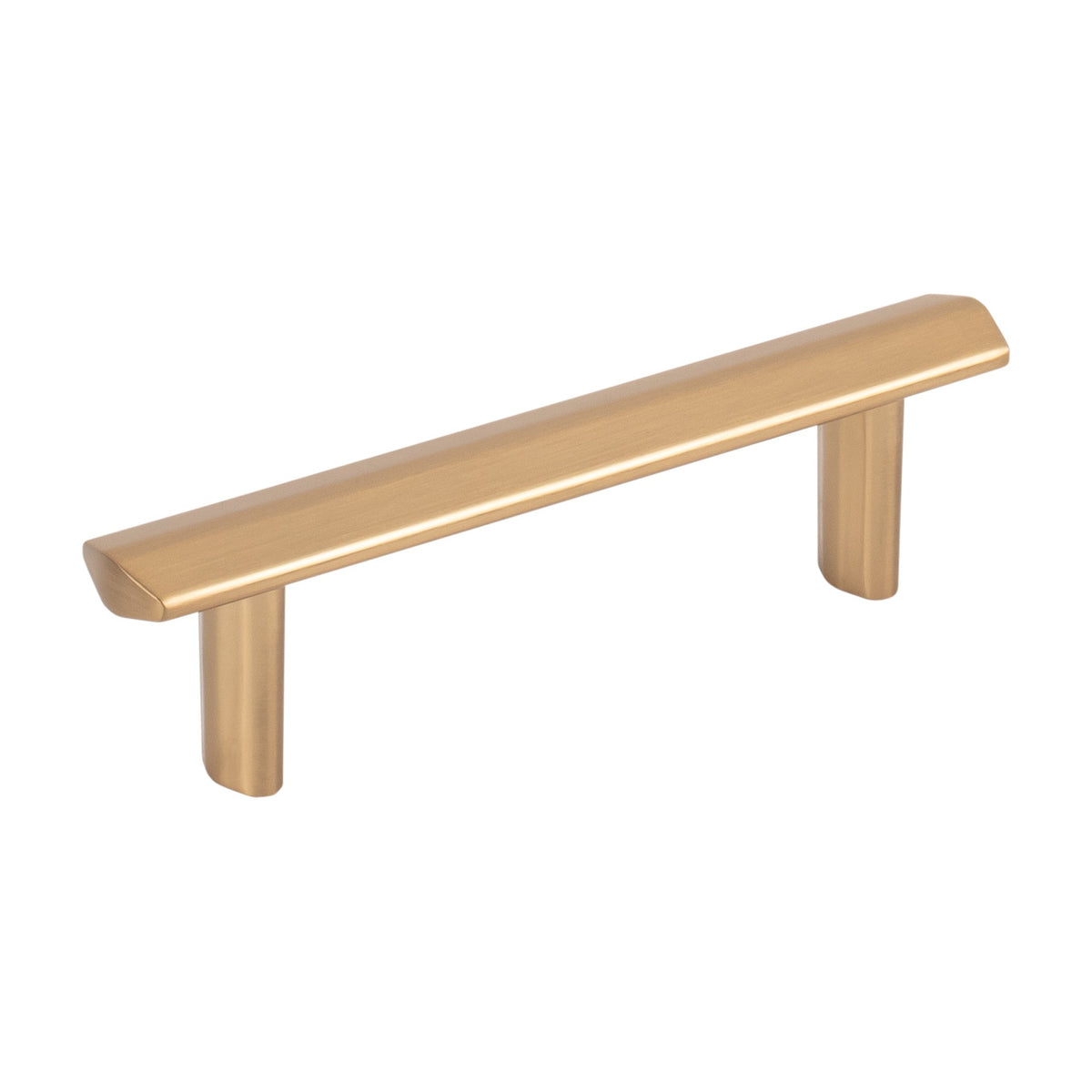 Elements William Handle in Satin Bronze, 3"