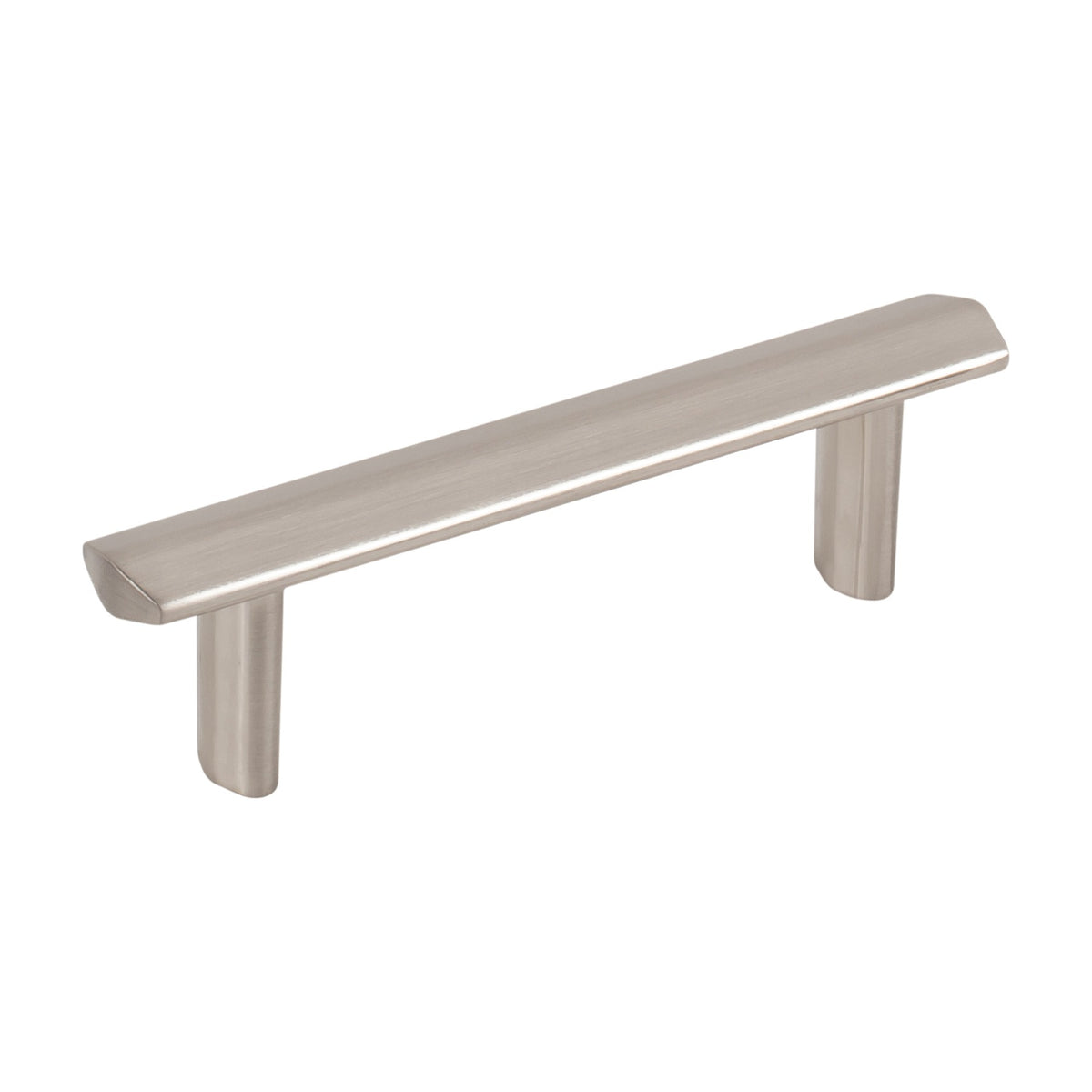 Elements William Handle in Satin Nickel, 3"