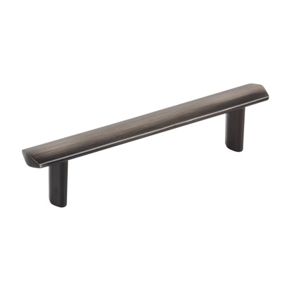Elements William Handle in Brushed Pewter, 3 3/4"
