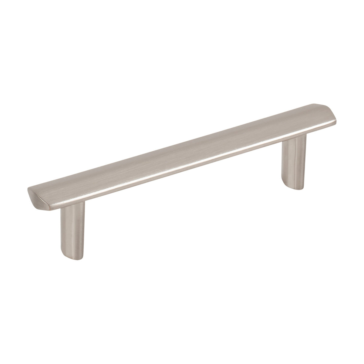 Elements William Handle in Satin Nickel, 3 3/4"