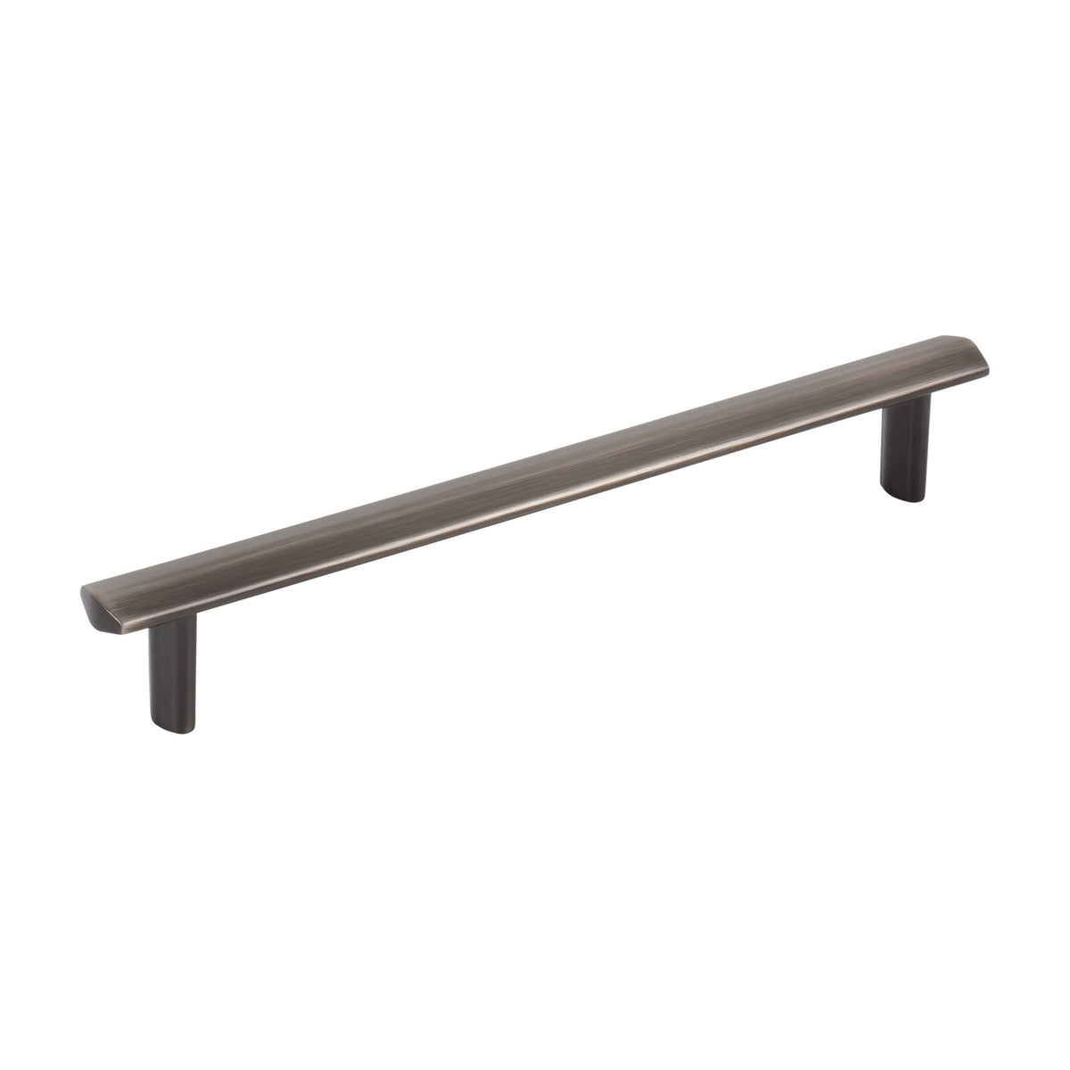 Elements William Handle in Brushed Pewter, 6 1/4"