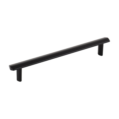 Elements William Handle in Matte Black, 6 1/4"