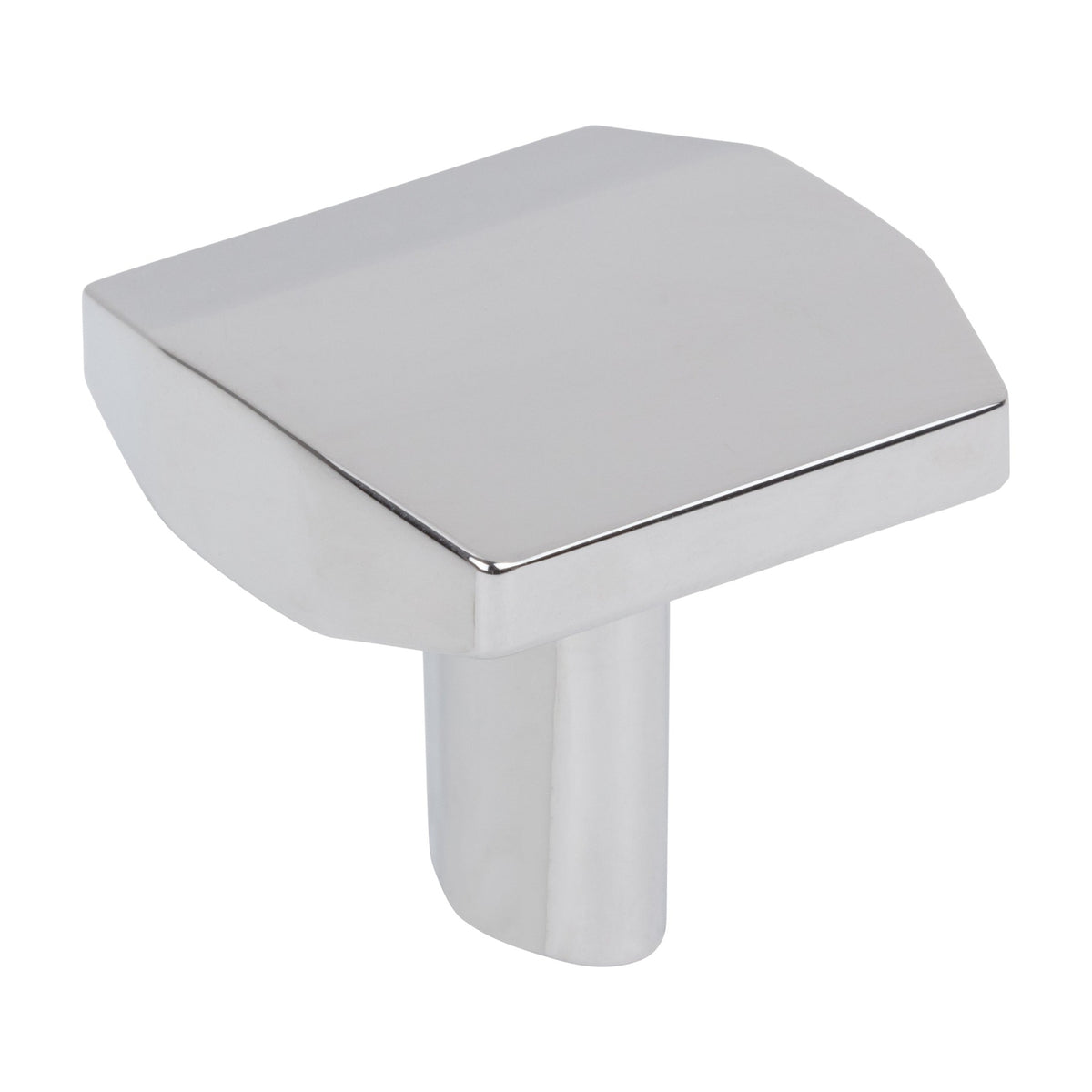 Elements William Handle in Polished Chrome, Knob