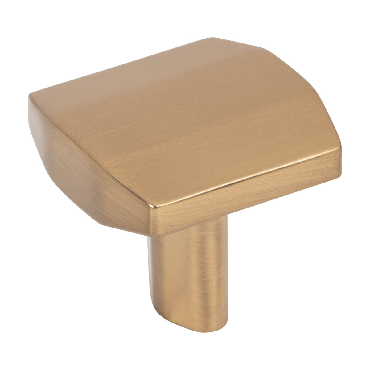 Elements William Handle in Satin Bronze, Knob