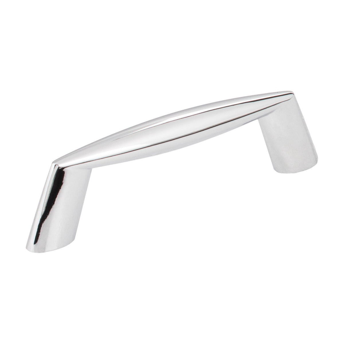 Elements Zachary Handle in Polished Chrome, 3"