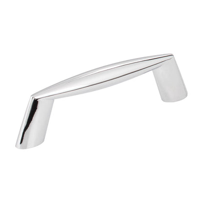 Elements Zachary Handle in Polished Chrome, 3"